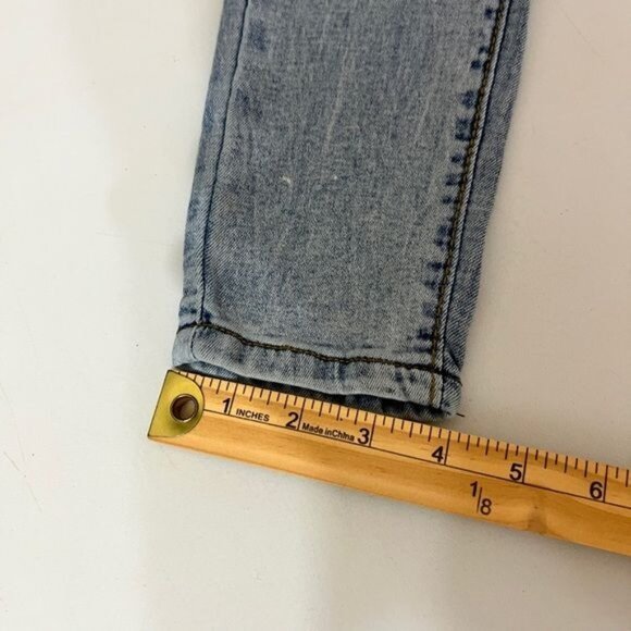 Raw 7 Girls Light Wash Skinny Jeans Blue Size 7 - Picture 8 of 14